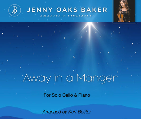 Away in a Manger Cello Sheet Music (Beginning & Intermediate)