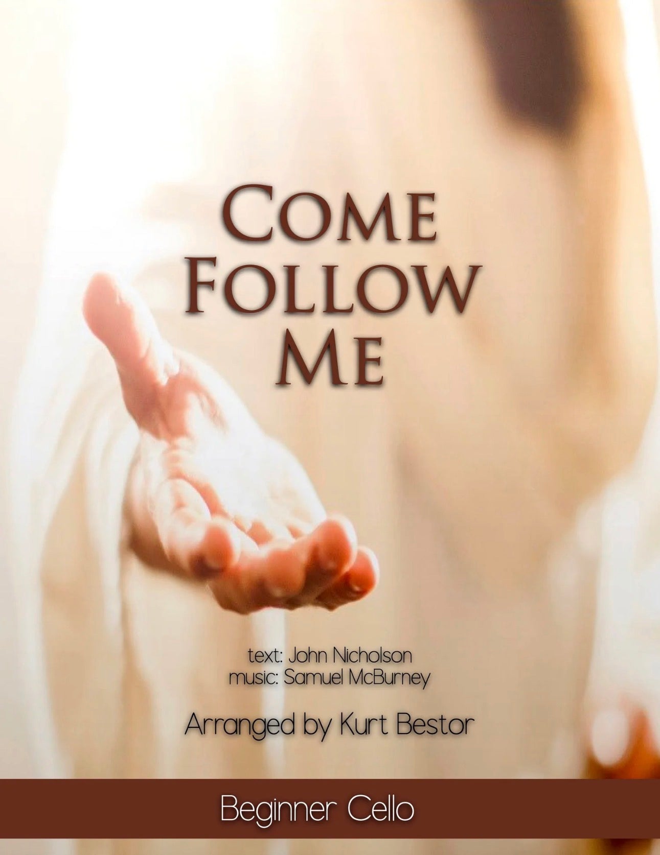 Come Follow Me Cello Sheet Music (Beginner)