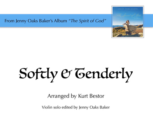 Softly and Tenderly Jesus is Calling Violin Sheet Music