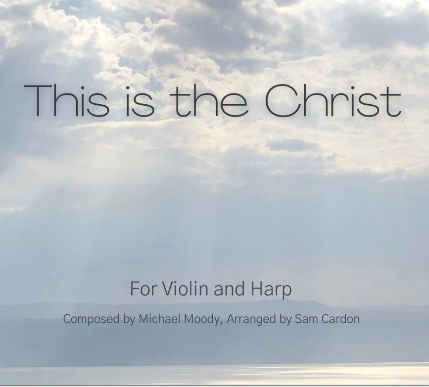This is the Christ Violin & Harp DUET Sheet Music