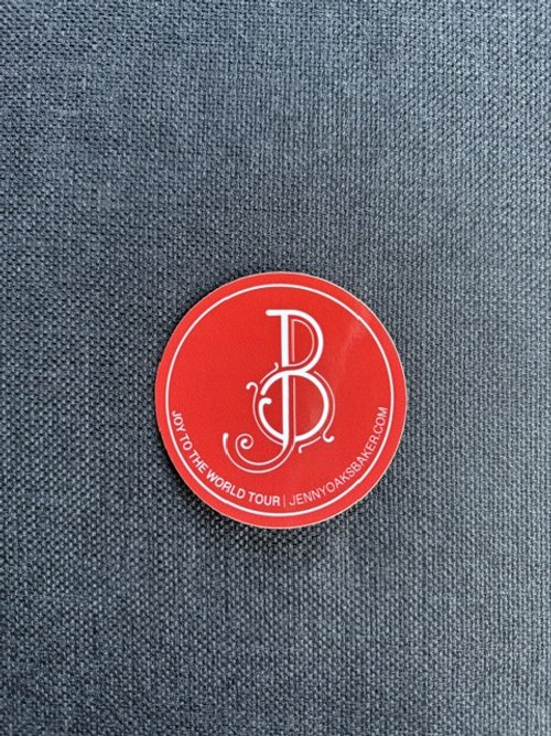 "The Redeemer" and "Joy to the World" Tour Decal Stickers