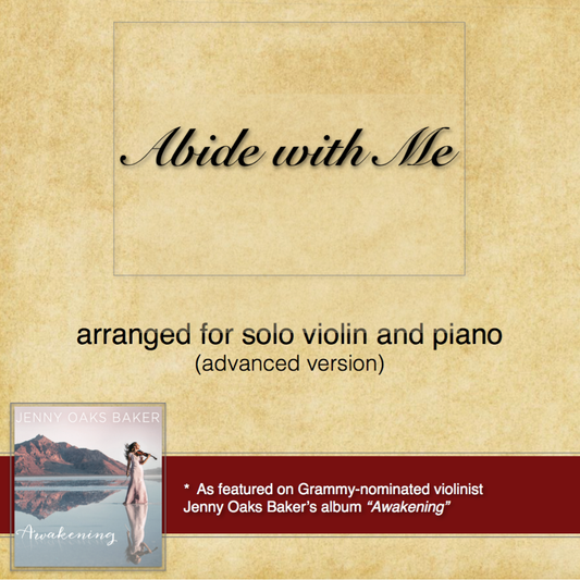 Abide with Me Violin Sheet Music (Original)