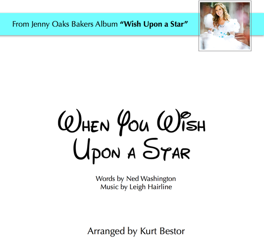 When You Wish Upon a Star Violin Sheet Music (Simplified)