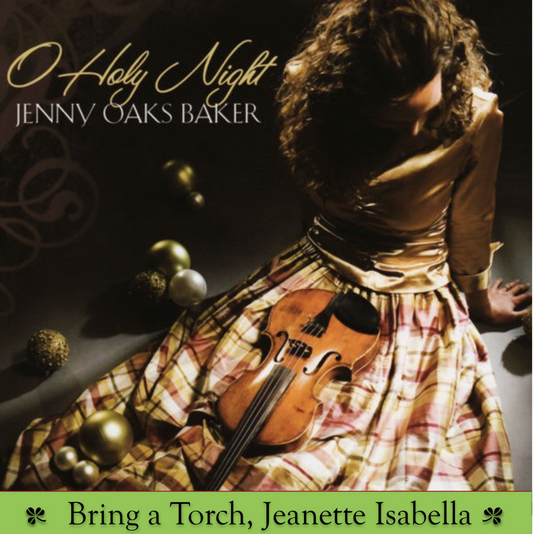 Bring a Torch, Jeanette Isabella Violin Sheet Music (Simplified)