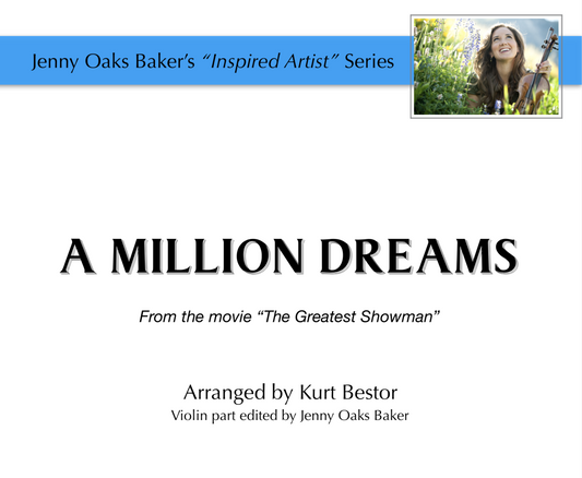 A Million Dreams Violin Sheet Music (Advanced Beginner)