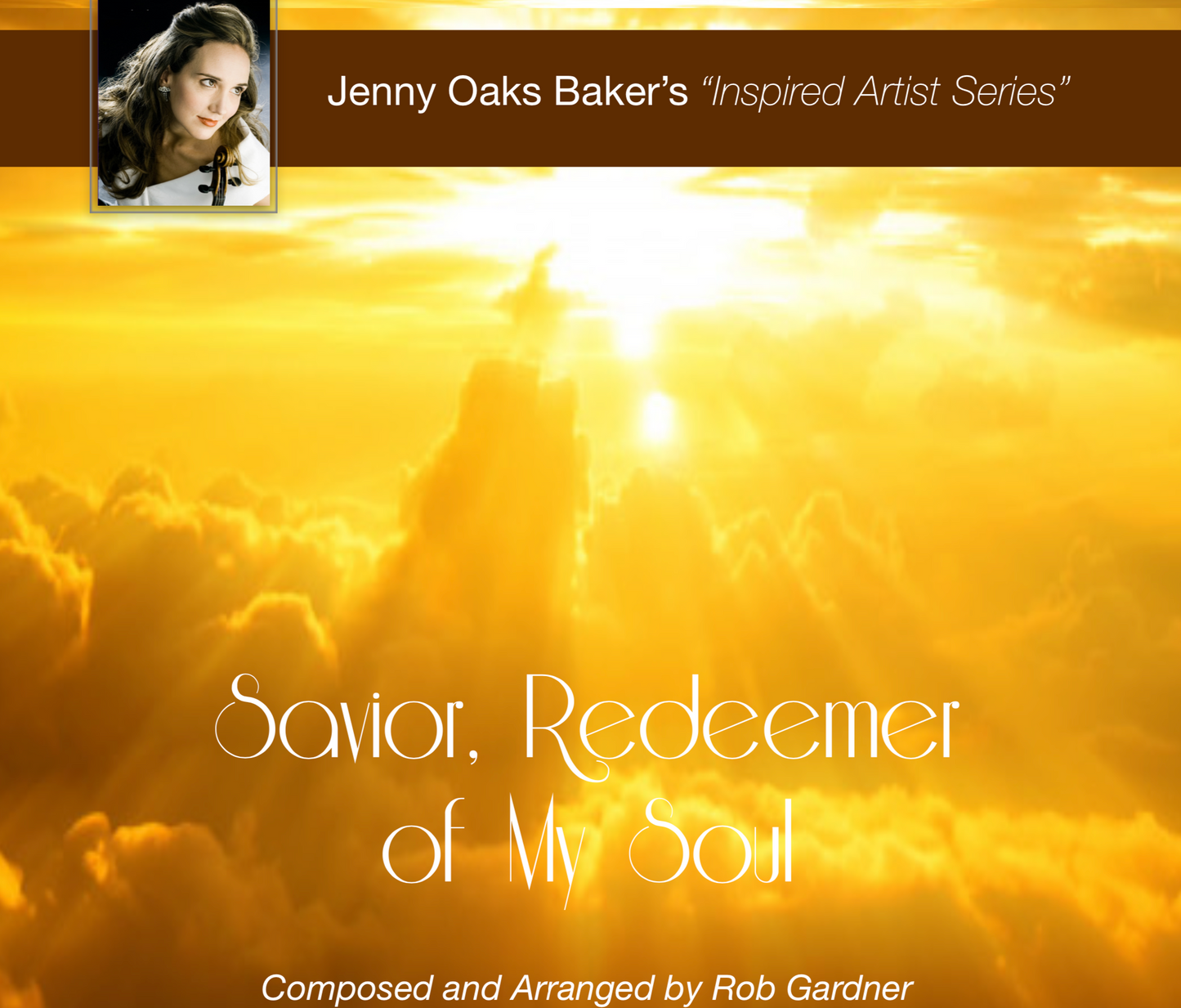 Savior Redeemer of My Soul Violin DUET Sheet Music (Advanced & Intermediate)