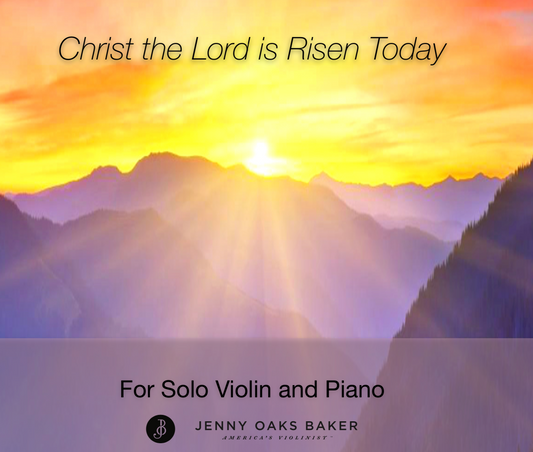 Christ the Lord is Risen Today Violin Sheet Music (Intermediate)