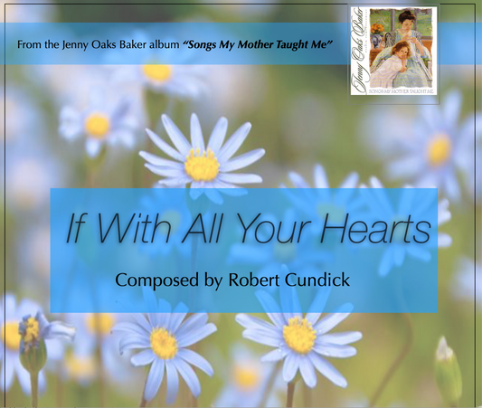 If With All Your Hearts Violin & Cello Sheet Music