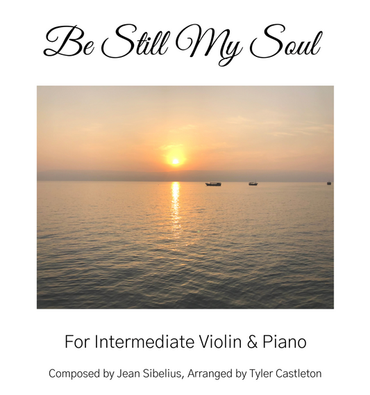 Be Still My Soul Violin Sheet Music (Intermediate)