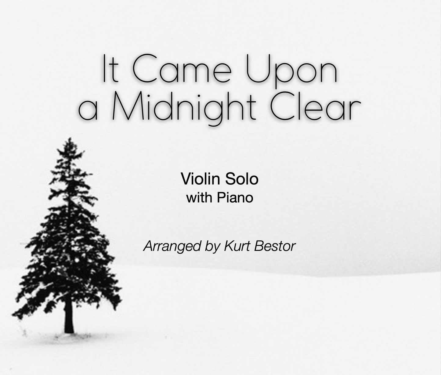 It Came Upon a Midnight Clear Violin Sheet Music