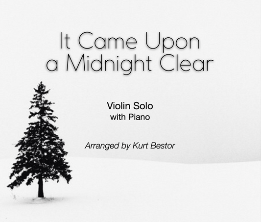 It Came Upon a Midnight Clear Violin Sheet Music