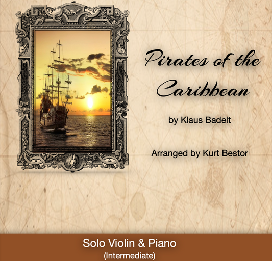 Pirates of the Caribbean (Main Theme) Violin Sheet Music (Intermediate)