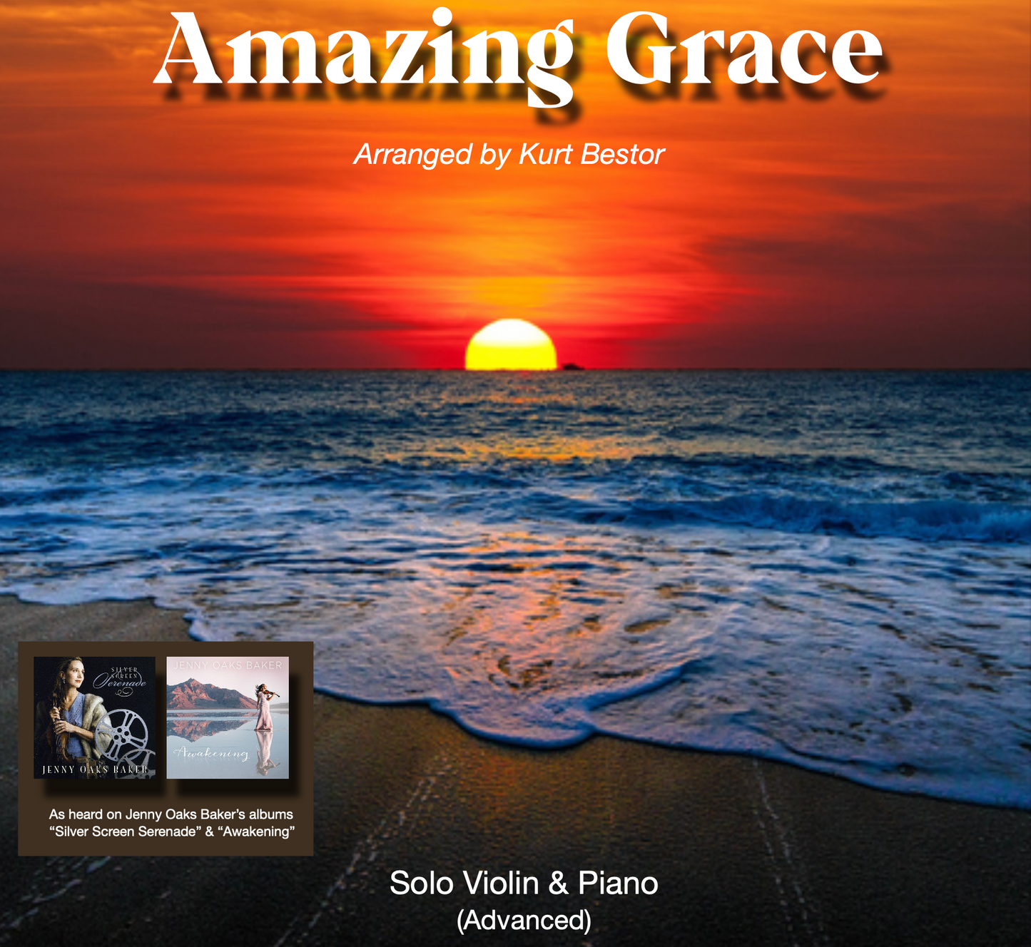 Amazing Grace Violin Sheet Music (Original Advanced)