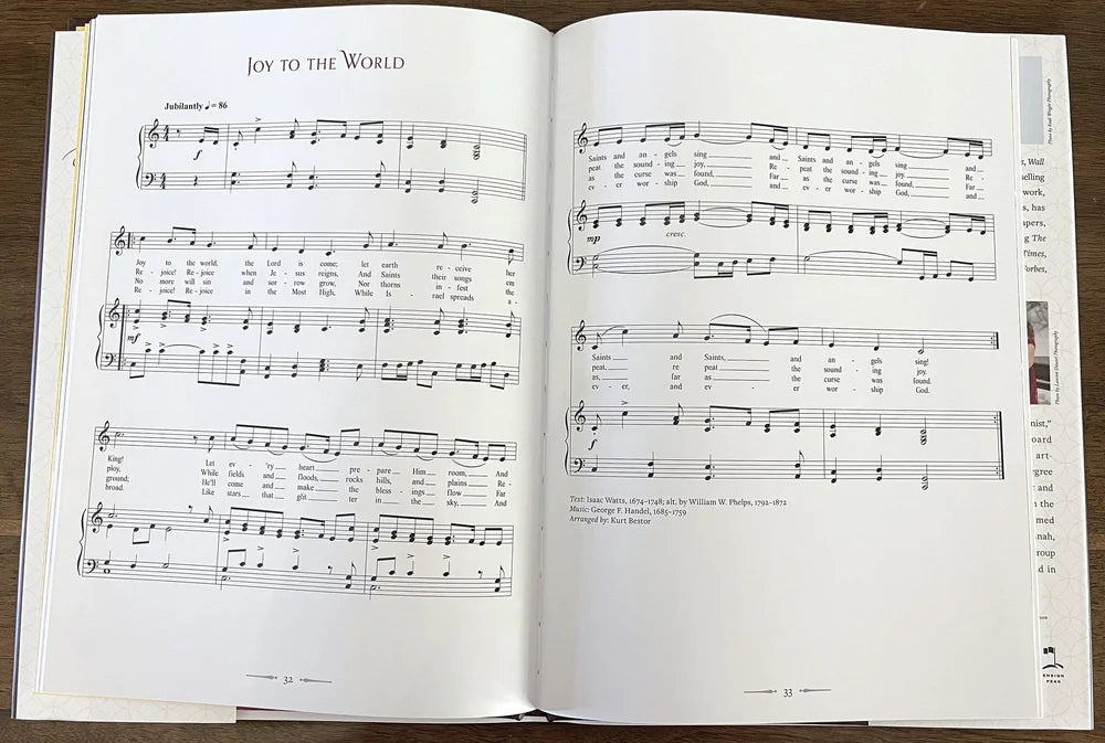 Personalized Book: "Witnesses of Christmas: A Musical Journey through the Nativity of Jesus the Christ"