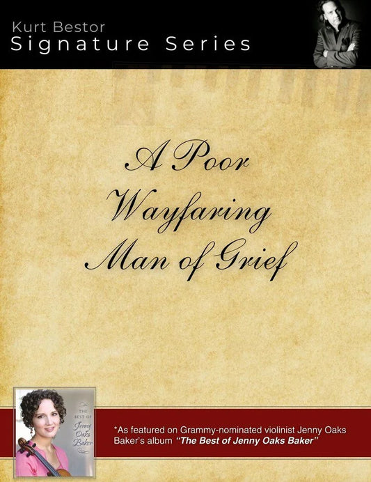 A Poor Wayfaring Man of Grief Violin Sheet Music (Advanced Beginner)