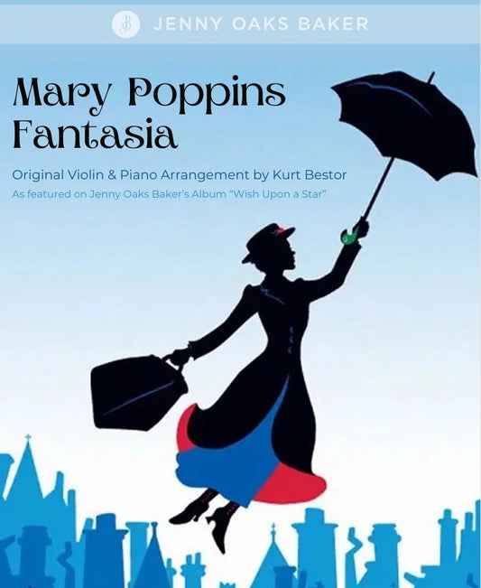 "Mary Poppins Fantasia" for Advanced Violin (Original)
